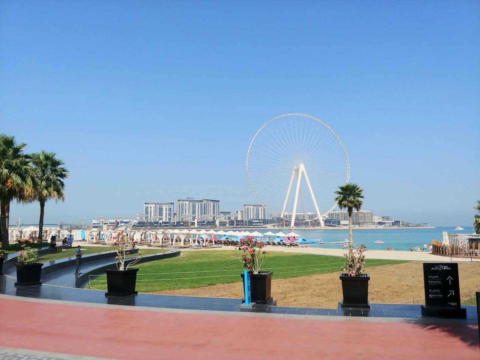 Jumeirah Beach Residence is one the best beaches in dubai very popular in dubai one must visit here.