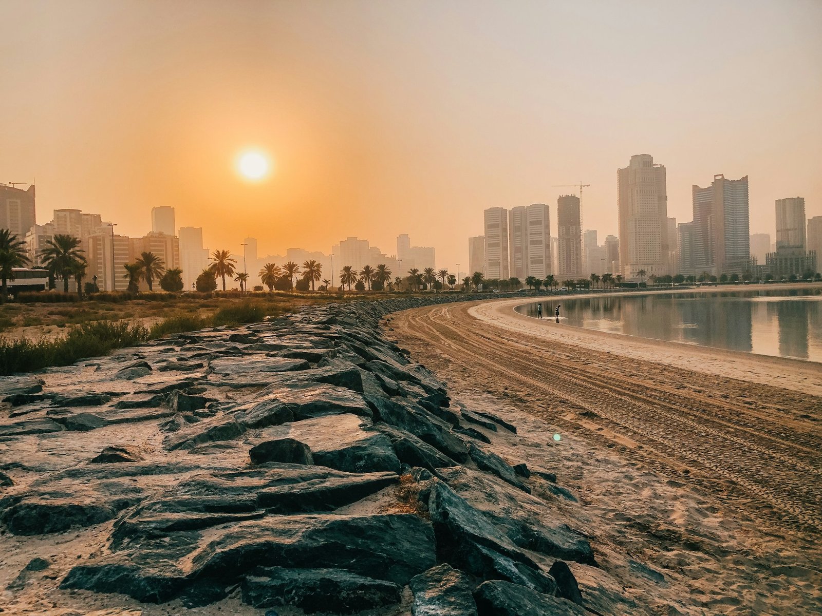 black palace beach best public beach in dubai, most famous for its views.