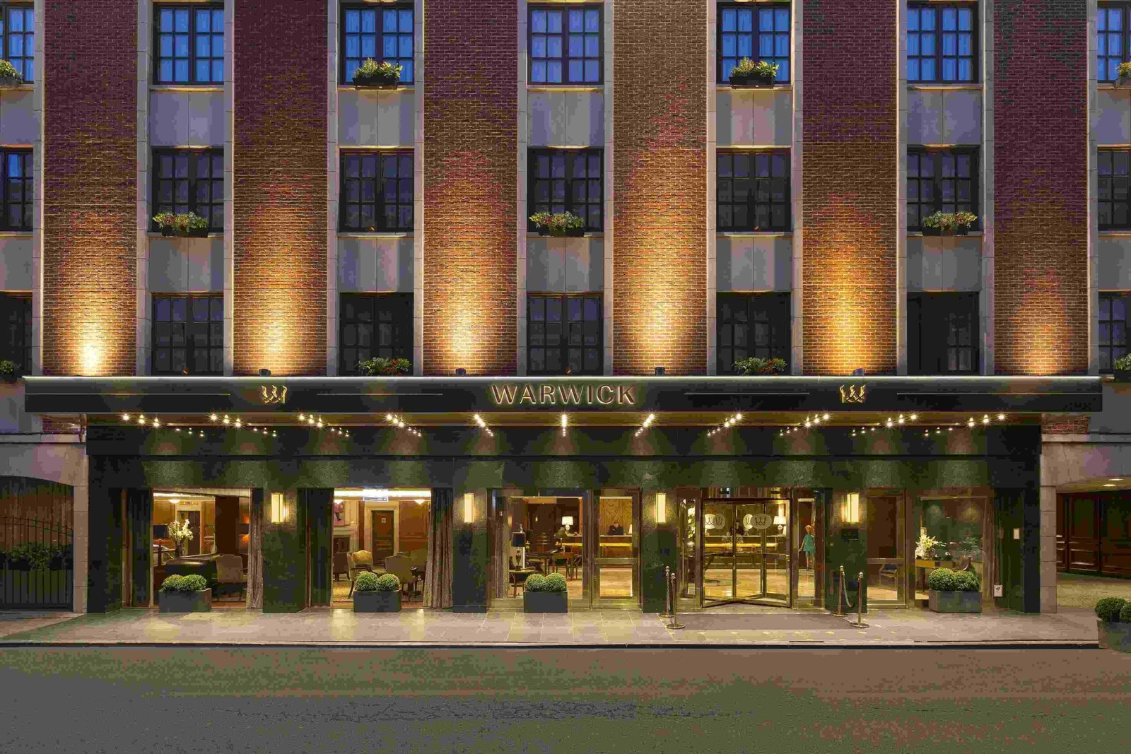 a building of a hotel
